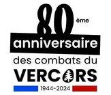Logo 80eme anniversaire des combats du Vercors